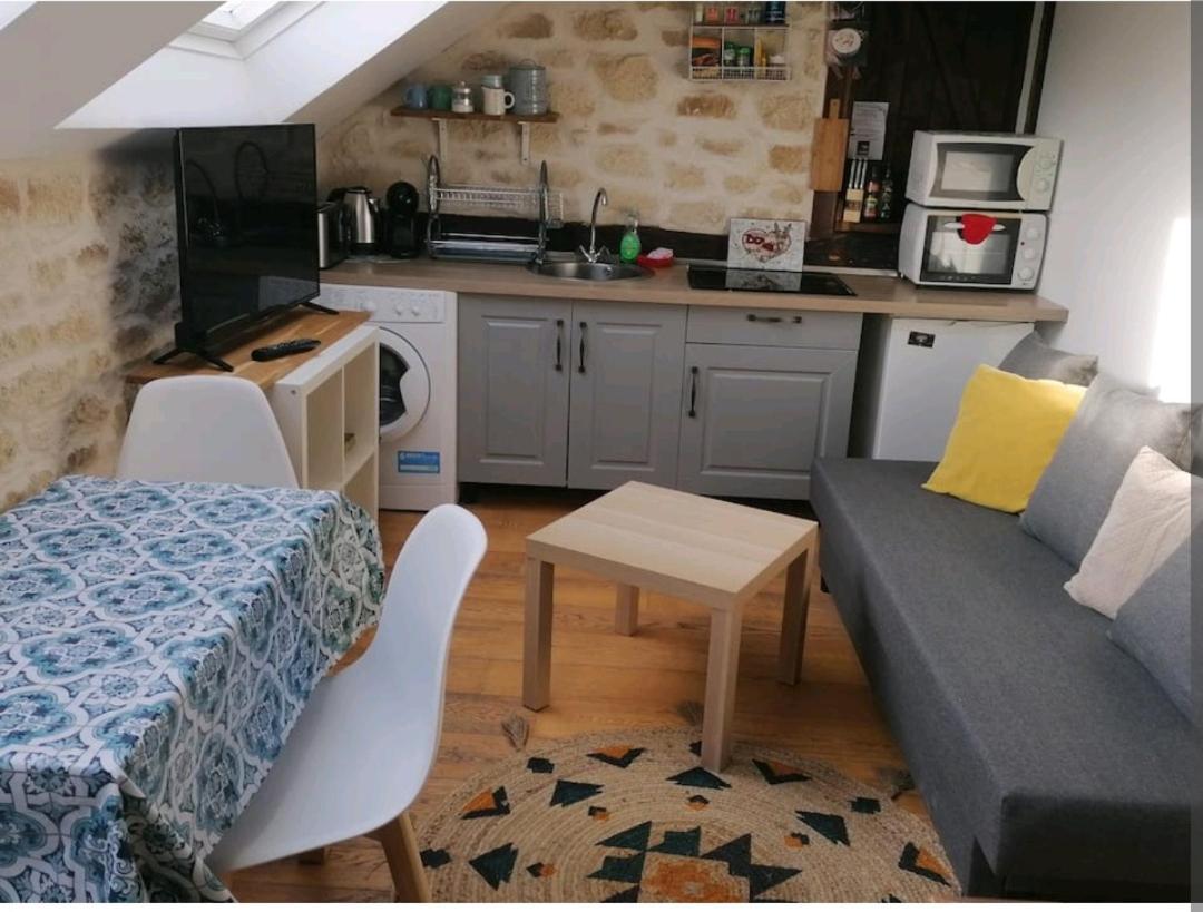 Le Charme De La Pierre Apartment Echarcon Ngoại thất bức ảnh